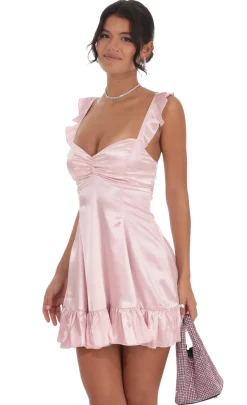 LUCY IN THE SKY Mini Dresses^A-Line Dress In Pink