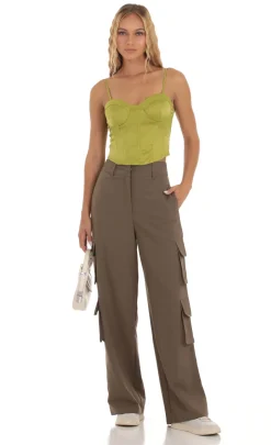 LUCY IN THE SKY Pants^Cargo Pants In Brown