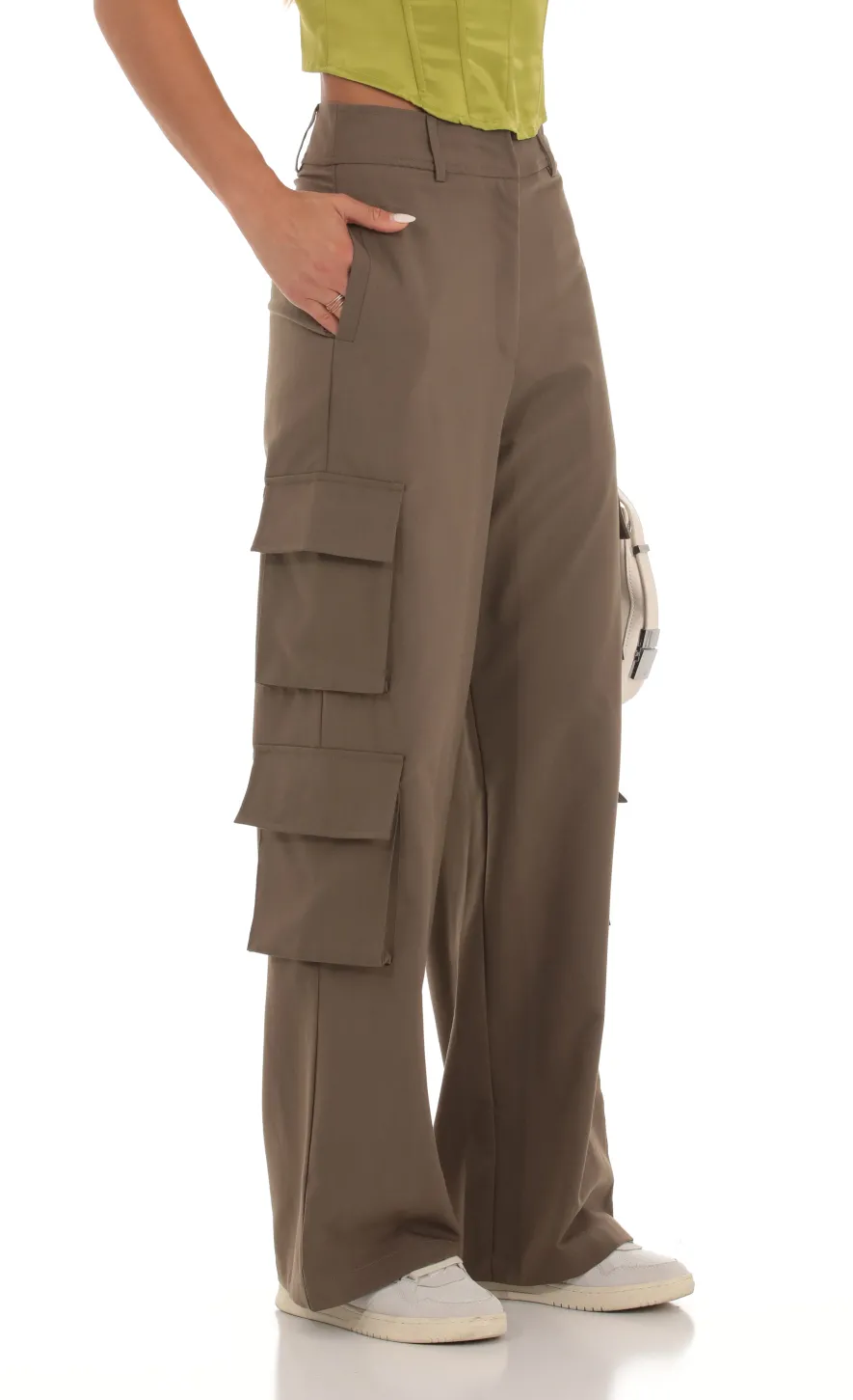 LUCY IN THE SKY Pants^Cargo Pants In Brown