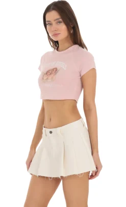 LUCY IN THE SKY T-Shirts^City Of Los Angeles Graphic T-Shirt In Pink