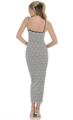 LUCY IN THE SKY Maxi Dresses^Double Layered Lace Maxi Dress