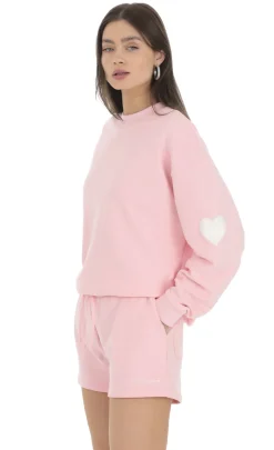 LUCY IN THE SKY Loungewear|Jumpers & Cardigans^Embroidered Jumper In Pink