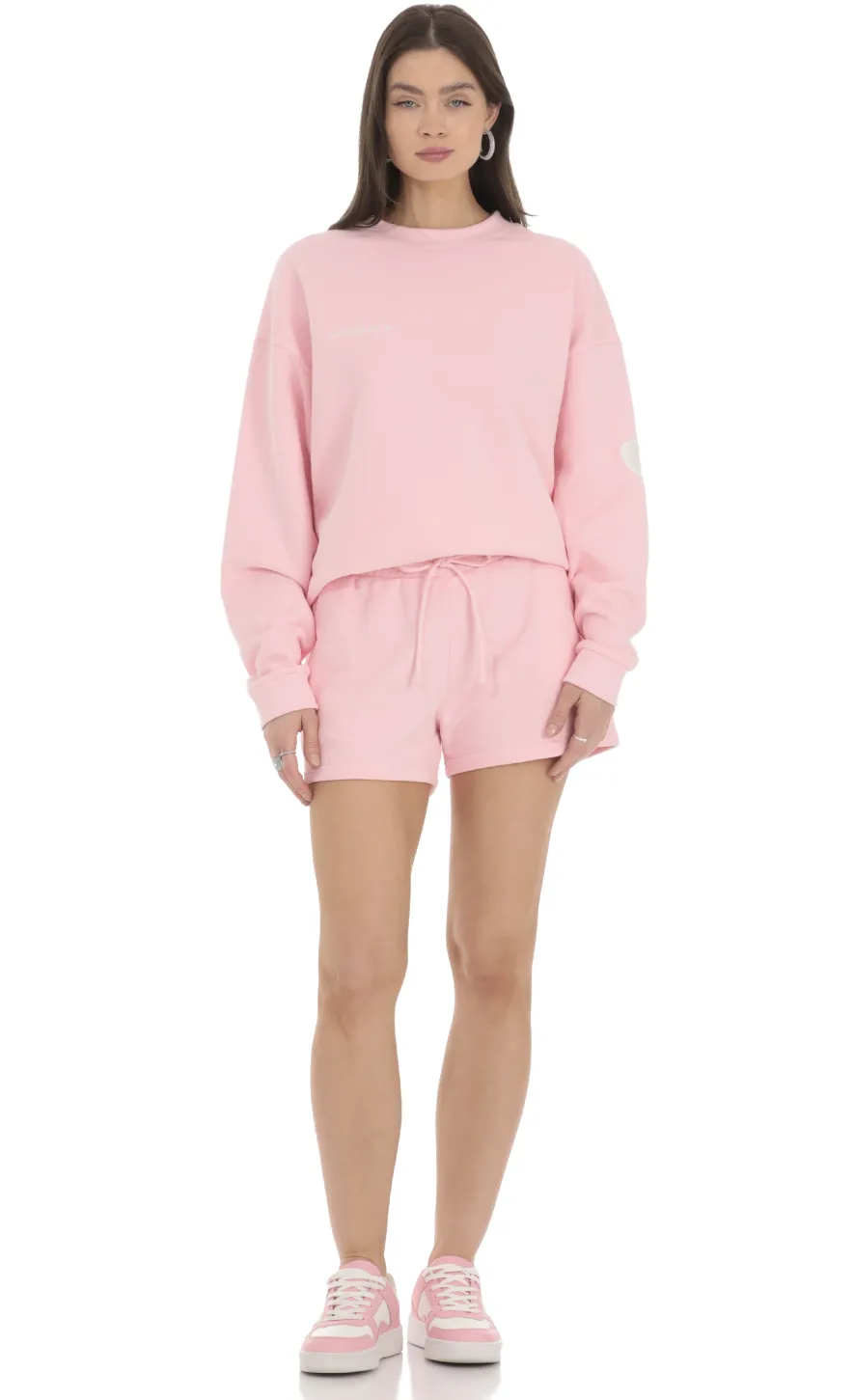 LUCY IN THE SKY Loungewear|Jumpers & Cardigans^Embroidered Jumper In Pink