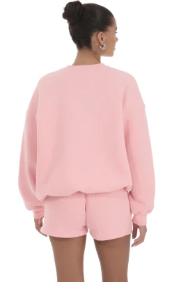 LUCY IN THE SKY Loungewear|Jumpers & Cardigans^Fleece Jumper In Blush