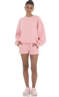 LUCY IN THE SKY Loungewear|Jumpers & Cardigans^Fleece Jumper In Blush