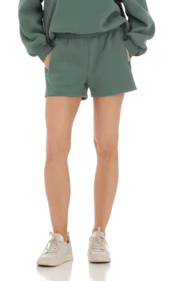 LUCY IN THE SKY Shorts|Loungewear^Fleece Sweat Shorts In Hunter