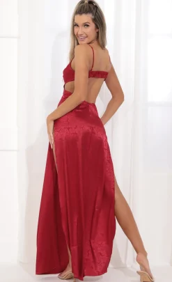 LUCY IN THE SKY Maxi Dresses^Floral Maxi In Red