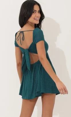 LUCY IN THE SKY Mini Dresses^Heart Breaker Dress In Green