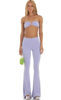 LUCY IN THE SKY Two-Piece Sets|Pants^Heart Two Piece Set In Lavender