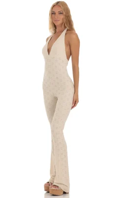 LUCY IN THE SKY Jumpsuits^Jumpsuit In Cream