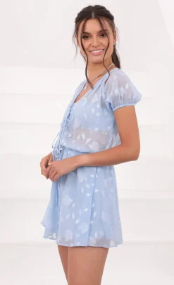 LUCY IN THE SKY Mini Dresses^Novelty Dress In Blue