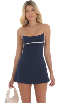 LUCY IN THE SKY Mini Dresses^Outline Dress In Navy