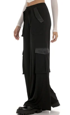 LUCY IN THE SKY Pants^Relaxed Cargo Pants In Black
