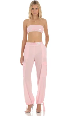 LUCY IN THE SKY Two-Piece Sets|Pants^Sequin Two Piece Set In Pink