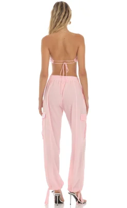 LUCY IN THE SKY Two-Piece Sets|Pants^Sequin Two Piece Set In Pink