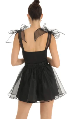 LUCY IN THE SKY Two-Piece Sets^Skater Skirt In Black