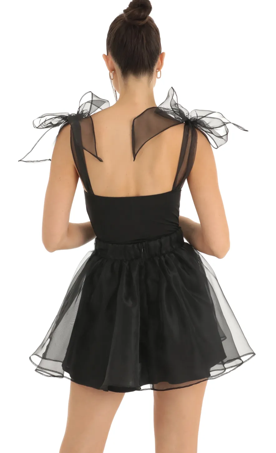LUCY IN THE SKY Two-Piece Sets^Skater Skirt In Black