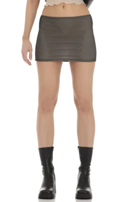 LUCY IN THE SKY Two-Piece Sets^Two Piece Mesh Set In Black