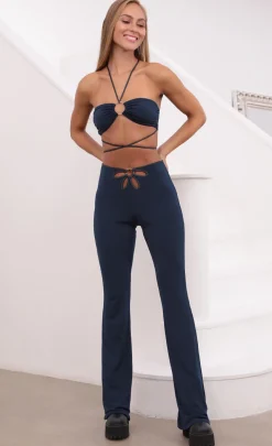 LUCY IN THE SKY Two-Piece Sets|Pants^Two Piece Pant Set In Navy