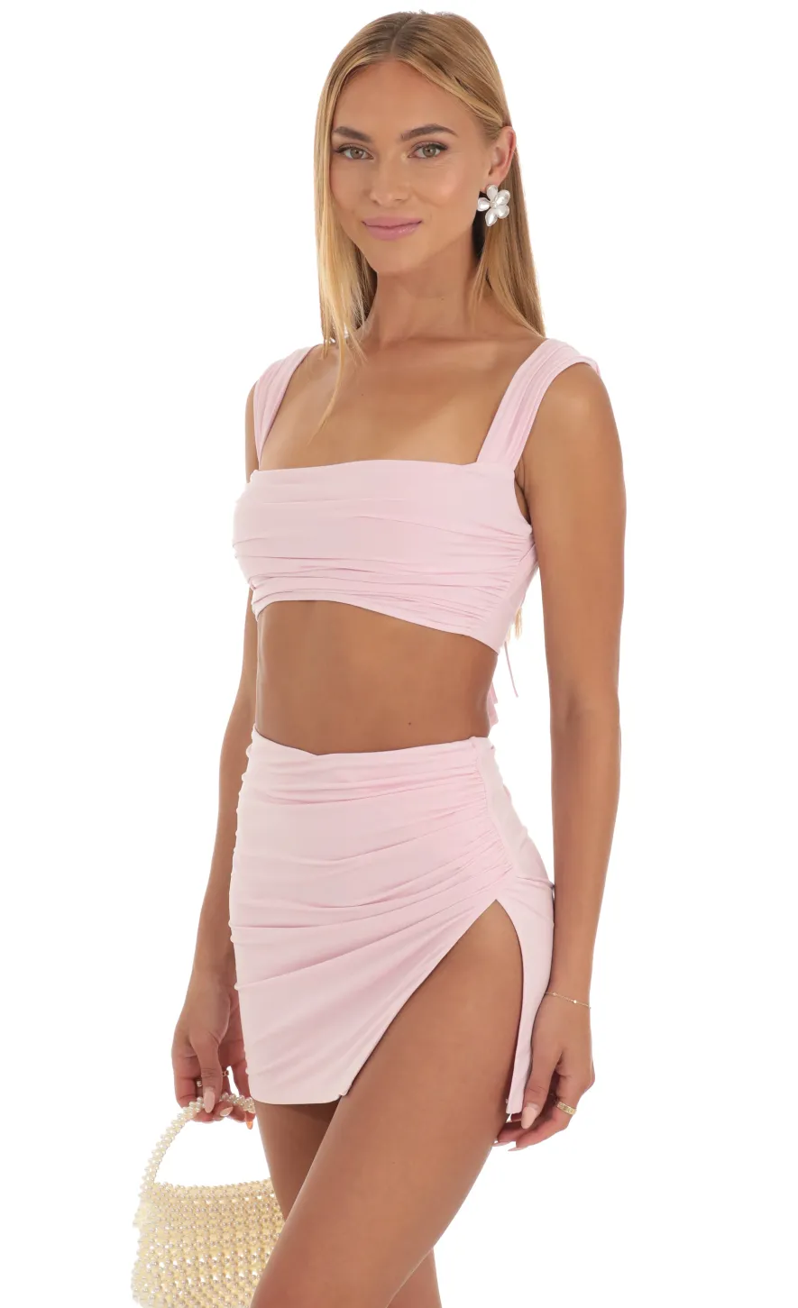 LUCY IN THE SKY Two-Piece Sets^Two Piece Set In Pink