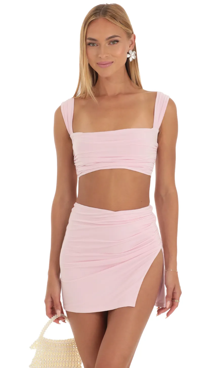 LUCY IN THE SKY Two-Piece Sets^Two Piece Set In Pink