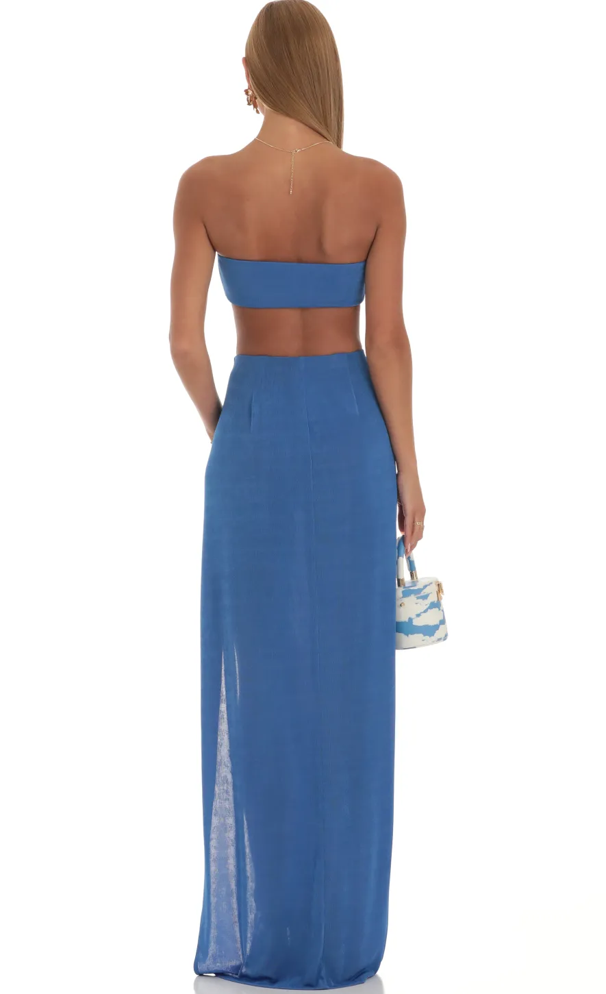 LUCY IN THE SKY Two-Piece Sets^Two Piece Skirt Set In Blue