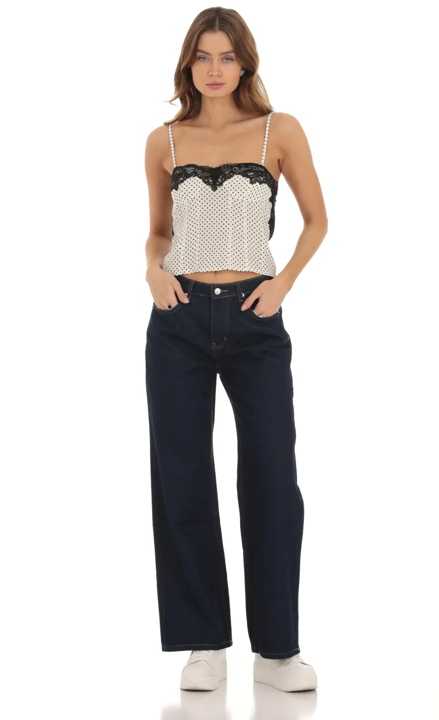 LUCY IN THE SKY Jeans^Wide Leg Jeans In Denim