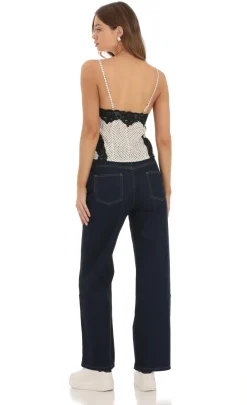 LUCY IN THE SKY Jeans^Wide Leg Jeans In Denim