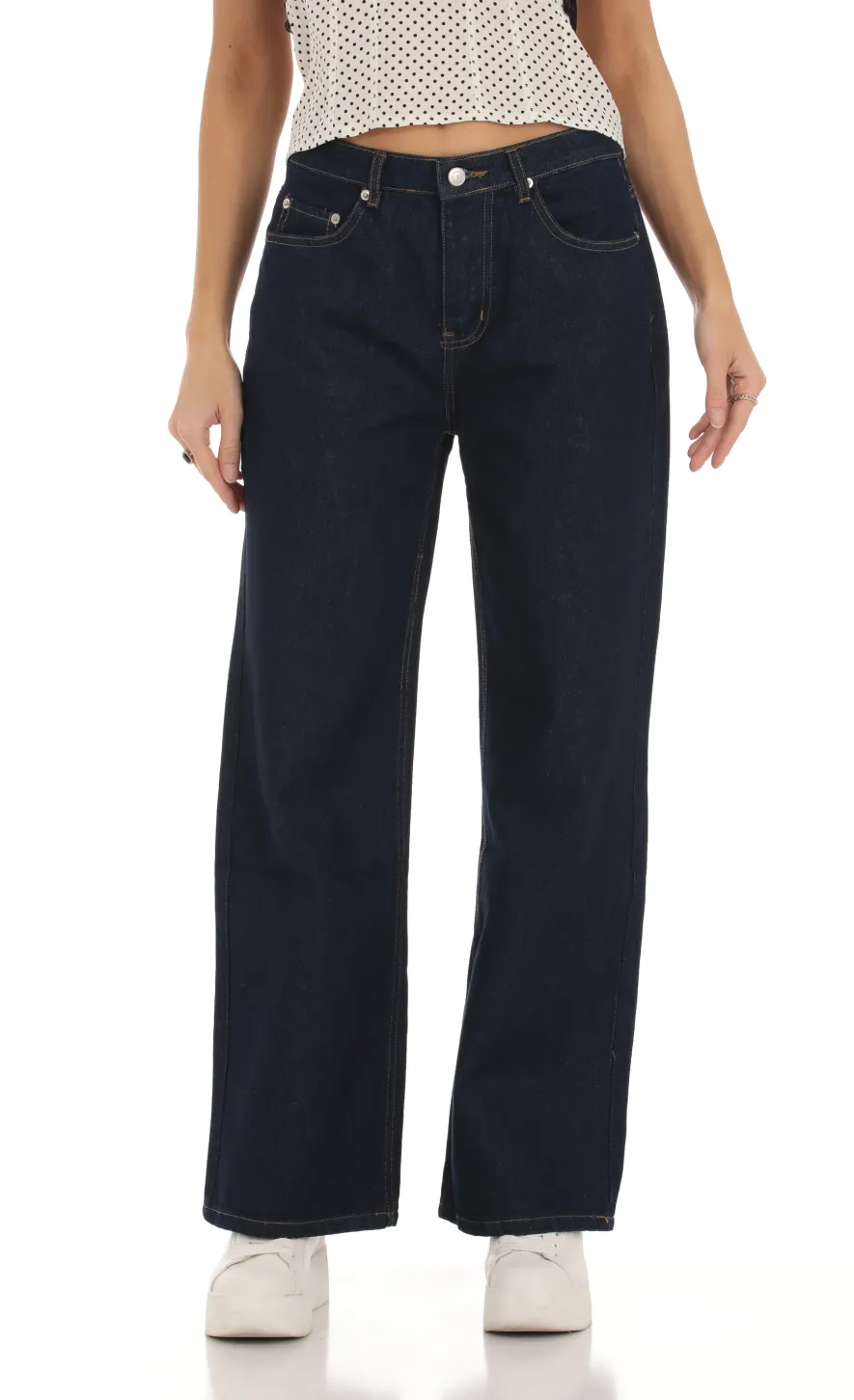 LUCY IN THE SKY Jeans^Wide Leg Jeans In Denim