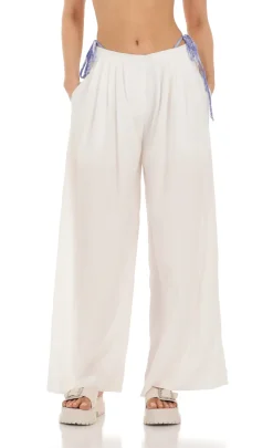 LUCY IN THE SKY Pants^Wide Leg Pants In White